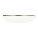 LED Flush Mount<br /><span style="color:#4AB0CE;">Entrega: 4-10 dias en USA</span><br /><span style="color:#4AB0CE;font-size:60%;">PREGUNTE POR ENTREGA EN PANAMA</span><br />Collection: Megan<br />Finish: Plated Brass