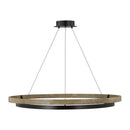 LED Chandelier<br /><span style="color:#4AB0CE;">Entrega: 4-10 dias en USA</span><br /><span style="color:#4AB0CE;font-size:60%;">PREGUNTE POR ENTREGA EN PANAMA</span><br />Collection: Grace<br />Finish: Matte Black/Weathered Oak Wood