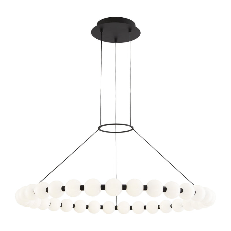 LED Chandelier<br /><span style="color:#4AB0CE;">Entrega: 4-10 dias en USA</span><br /><span style="color:#4AB0CE;font-size:60%;">PREGUNTE POR ENTREGA EN PANAMA</span><br />Collection: Orbet<br />Finish: Nightshade Black