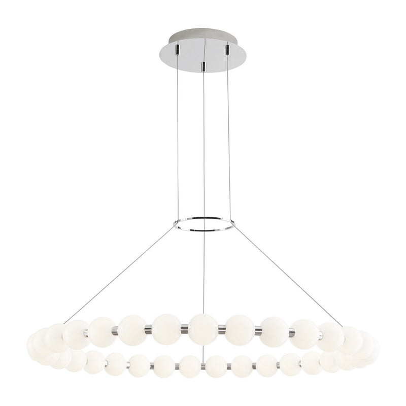 Visual Comfort Modern - 700OBT36N-LED927 - LED Chandelier - Orbet - Polished Nickel