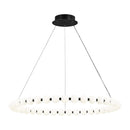 LED Chandelier<br /><span style="color:#4AB0CE;">Entrega: 4-10 dias en USA</span><br /><span style="color:#4AB0CE;font-size:60%;">PREGUNTE POR ENTREGA EN PANAMA</span><br />Collection: Orbet<br />Finish: Nightshade Black