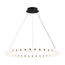 LED Chandelier<br /><span style="color:#4AB0CE;">Entrega: 4-10 dias en USA</span><br /><span style="color:#4AB0CE;font-size:60%;">PREGUNTE POR ENTREGA EN PANAMA</span><br />Collection: Orbet<br />Finish: Nightshade Black