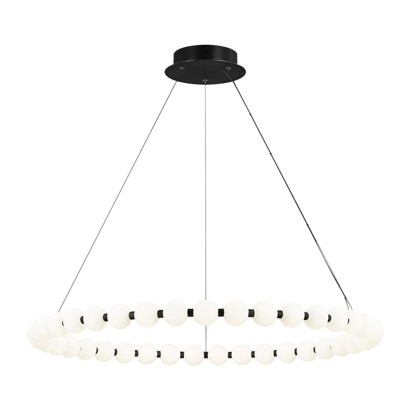 LED Chandelier<br /><span style="color:#4AB0CE;">Entrega: 4-10 dias en USA</span><br /><span style="color:#4AB0CE;font-size:60%;">PREGUNTE POR ENTREGA EN PANAMA</span><br />Collection: Orbet<br />Finish: Nightshade Black