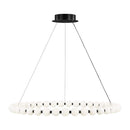 LED Chandelier<br /><span style="color:#4AB0CE;">Entrega: 4-10 dias en USA</span><br /><span style="color:#4AB0CE;font-size:60%;">PREGUNTE POR ENTREGA EN PANAMA</span><br />Collection: Orbet<br />Finish: Nightshade Black