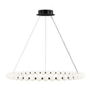 LED Chandelier<br /><span style="color:#4AB0CE;">Entrega: 4-10 dias en USA</span><br /><span style="color:#4AB0CE;font-size:60%;">PREGUNTE POR ENTREGA EN PANAMA</span><br />Collection: Orbet<br />Finish: Nightshade Black