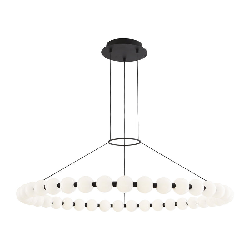 LED Chandelier<br /><span style="color:#4AB0CE;">Entrega: 4-10 dias en USA</span><br /><span style="color:#4AB0CE;font-size:60%;">PREGUNTE POR ENTREGA EN PANAMA</span><br />Collection: Orbet<br />Finish: Nightshade Black