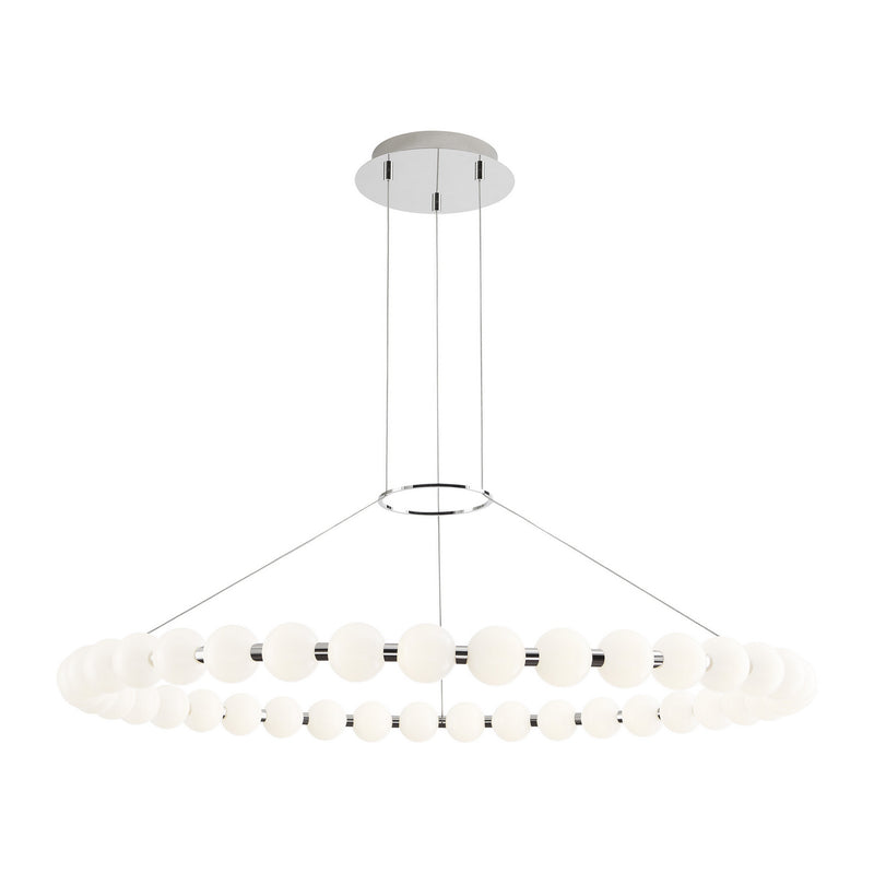 Visual Comfort Modern - 700OBT42N-LED927 - LED Chandelier - Orbet - Polished Nickel