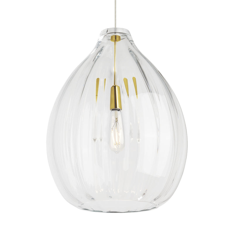 One Light Pendant<br /><span style="color:#4AB0CE;">Entrega: 4-5 semanas en USA</span><br /><span style="color:#4AB0CE;font-size:60%;">PREGUNTE POR ENTREGA EN PANAMA</span><br />Collection: Harper<br />Finish: Natural Brass