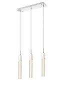 Avenue Lighting - HF1900-3-GL-CH-C - LED Pendant - The Original Glacier - Polished Chrome