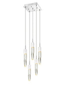 Avenue Lighting - HF1900-5-AP-CH-C - LED Pendant - Aspen - Polished Chrome