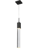 Avenue Lighting - HF1901-1-GL-BK-C - LED Pendant - The Original Glacier - Black