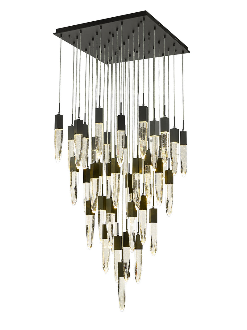 Avenue Lighting - HF1903-41-AP-BK - 41 Light Pendant - Aspen - Black