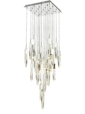 Avenue Lighting - HF1904-25-AP-CH-C - 25 Light Pendant - Aspen - Polished Chrome