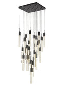 Avenue Lighting - HF1904-25-GL-BK - LED Pendant - The Original Glacier - Black