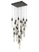 Avenue Lighting - HF1904-25-GL-BK-C - LED Pendant - The Original Glacier - Black
