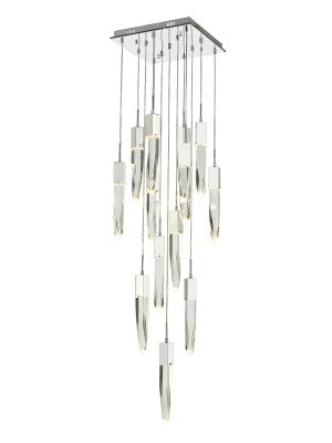 Avenue Lighting - HF1905-13-AP-CH-C - 13 Light Pendant - Aspen - Polished Chrome