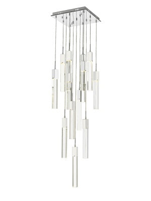 Avenue Lighting - HF1905-13-GL-CH-C - 13 Light Pendant - The Original Glacier - Polished Chrome