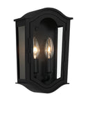 Minka-Lavery - 73200-66 - Two Light Outdoor Wall Mount - Houghton Hall - Coal