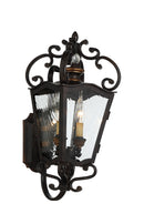 Minka-Lavery - 9332-270 - Two Light Outdoor Lantern - Brixton Ivey - Sand Coal w/Honey Gold