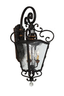 Minka-Lavery - 9333-270 - Three Light Outdoor Lantern - Brixton Ivey - Terazza Villa Aged Patina