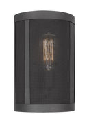 One Light Wall / Bath Sconce<br /><span style="color:#4AB0CE;">Entrega: 4-10 dias en USA</span><br /><span style="color:#4AB0CE;font-size:60%;">PREGUNTE POR ENTREGA EN PANAMA</span><br />Collection: Gereon<br />Finish: Black