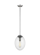 One Light Pendant<br /><span style="color:#4AB0CE;">Entrega: 4-10 dias en USA</span><br /><span style="color:#4AB0CE;font-size:60%;">PREGUNTE POR ENTREGA EN PANAMA</span><br />Collection: Leo-Hanging Globe<br />Finish: Satin Aluminum