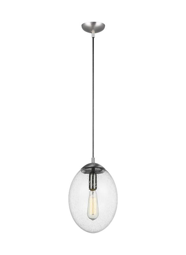 One Light Pendant<br /><span style="color:#4AB0CE;">Entrega: 4-10 dias en USA</span><br /><span style="color:#4AB0CE;font-size:60%;">PREGUNTE POR ENTREGA EN PANAMA</span><br />Collection: Leo-Hanging Globe<br />Finish: Satin Aluminum