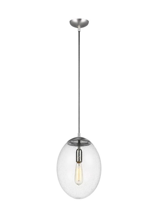 One Light Pendant<br /><span style="color:#4AB0CE;">Entrega: 4-10 dias en USA</span><br /><span style="color:#4AB0CE;font-size:60%;">PREGUNTE POR ENTREGA EN PANAMA</span><br />Collection: Leo H.G.<br />Finish: Satin Aluminum