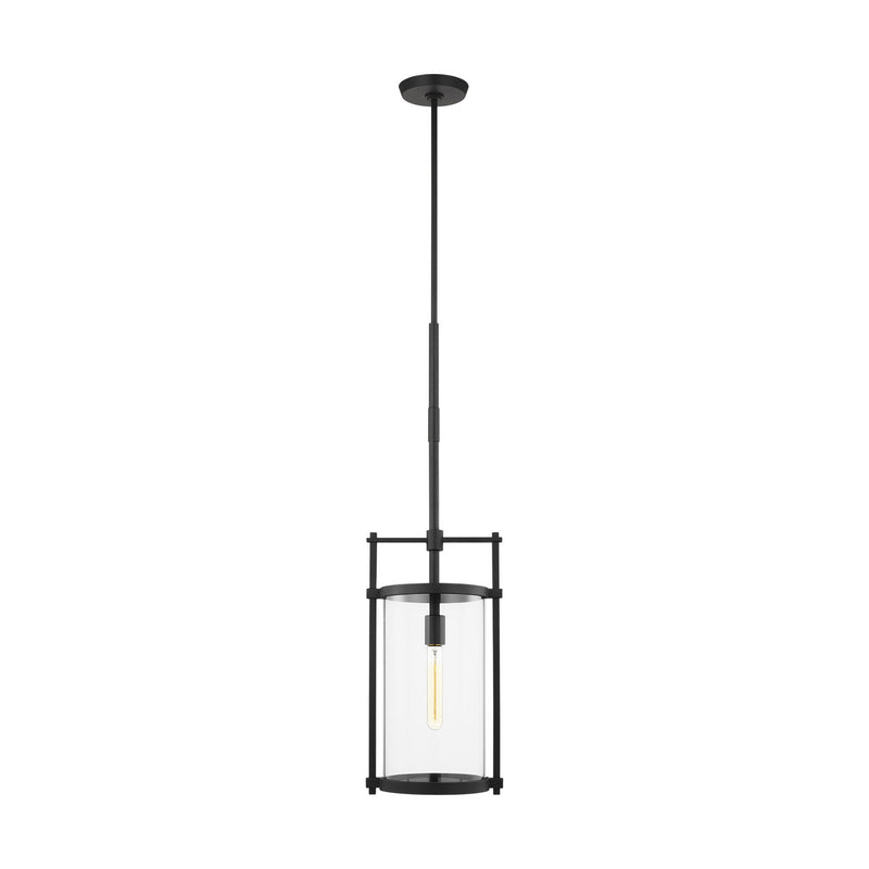 Visual Comfort Studio - CO1341TXB - One Light Outdoor Pendant - Eastham - Textured Black