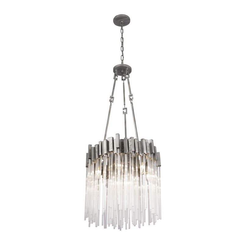 Three Light Pendant<br /><span style="color:#4AB0CE;">Entrega: 4-10 dias en USA</span><br /><span style="color:#4AB0CE;font-size:60%;">PREGUNTE POR ENTREGA EN PANAMA</span><br />Collection: Matrix<br />Finish: Rainy Night