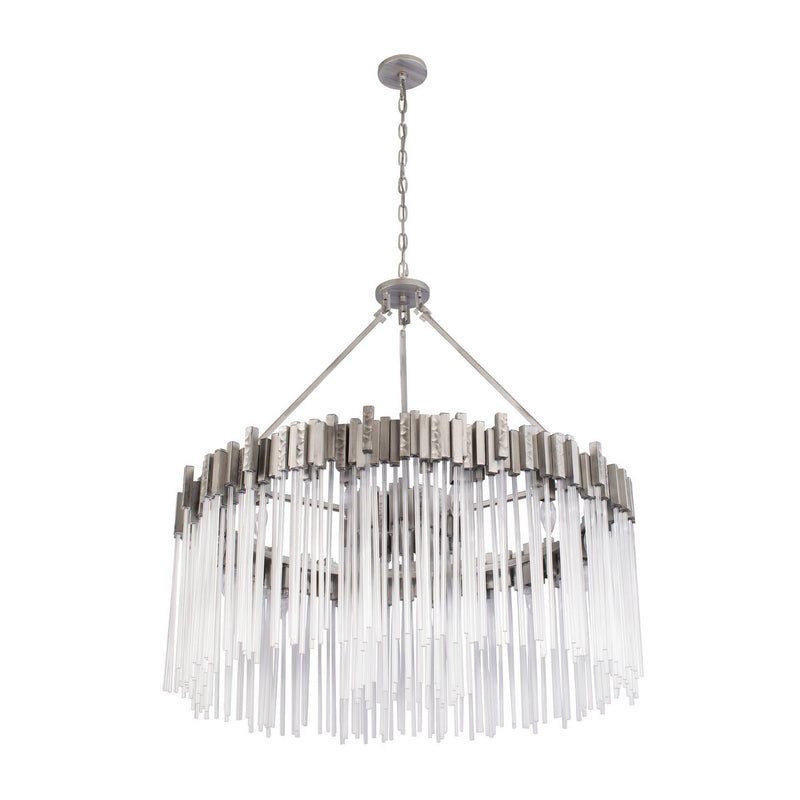 Ten Light Pendant<br /><span style="color:#4AB0CE;">Entrega: 7-8 semanas en USA</span><br /><span style="color:#4AB0CE;font-size:60%;">PREGUNTE POR ENTREGA EN PANAMA</span><br />Collection: Matrix<br />Finish: Rainy Night