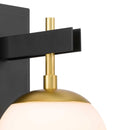 One Light Bath<br /><span style="color:#4AB0CE;">Entrega: 4-10 dias en USA</span><br /><span style="color:#4AB0CE;font-size:60%;">PREGUNTE POR ENTREGA EN PANAMA</span><br />Collection: Allie<br />Finish: Black/Satin Brass