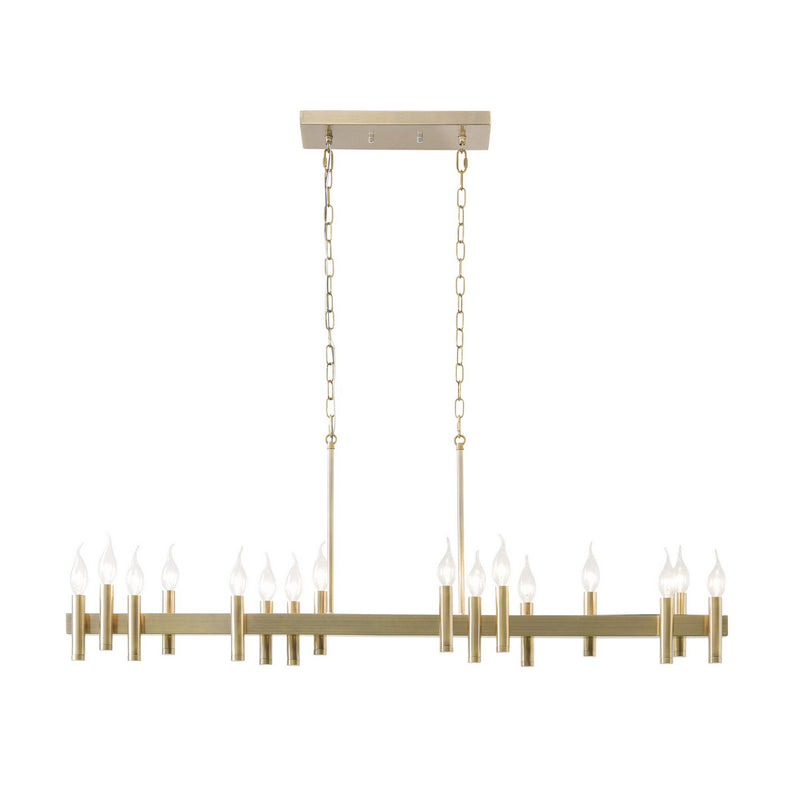 16 Light Linear Pendant<br /><span style="color: