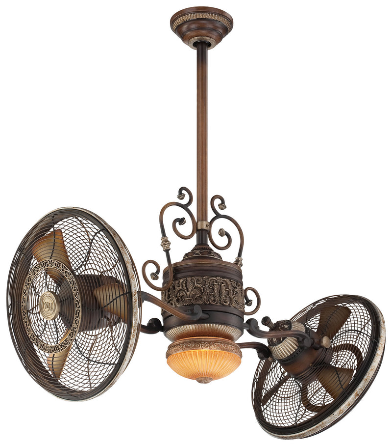 42"Performance Fan<br /><span style="color:#4AB0CE;">Entrega: 4-10 dias en USA</span><br /><span style="color:#4AB0CE;font-size:60%;">PREGUNTE POR ENTREGA EN PANAMA</span><br />Collection: Traditional Gyro<br />Finish: Belcaro Walnut