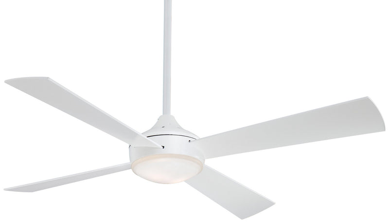 Minka Aire - F521L-WHF - 52"Ceiling Fan - Aluma Led - Flat White