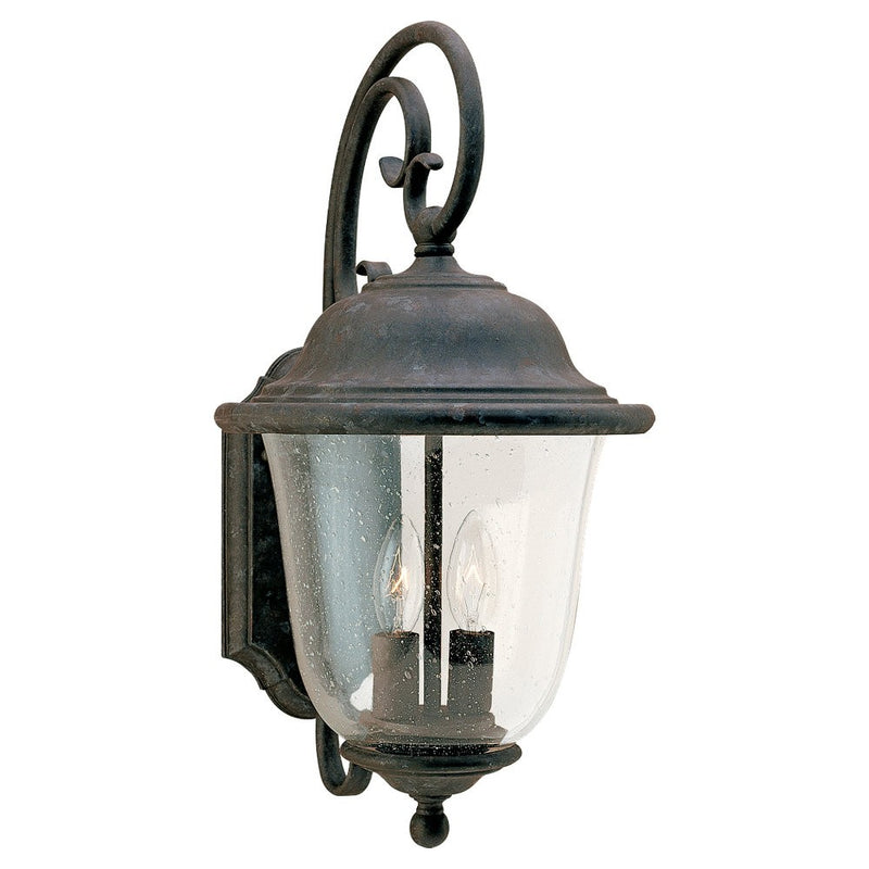 Generation Lighting - 8460-46 - Two Light Outdoor Wall Lantern - Trafalgar - Oxidized Bronze