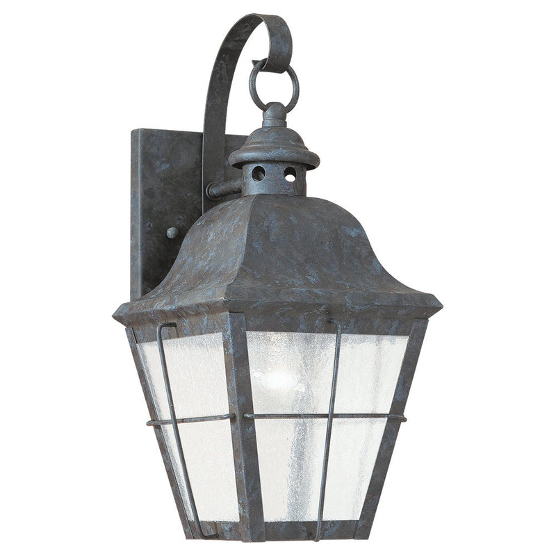 Generation Lighting. - 8462-46 - One Light Outdoor Wall Lantern - Chatham - Oxidized Bronze