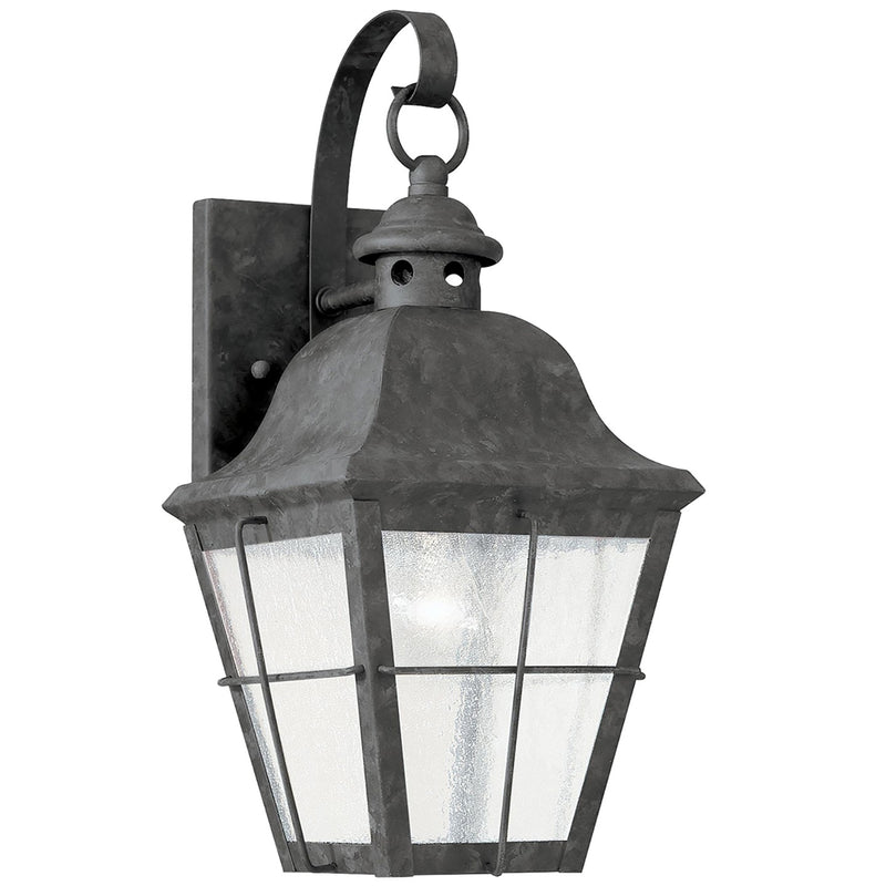 Generation Lighting - 8462-46 - One Light Outdoor Wall Lantern - Chatham - Oxidized Bronze