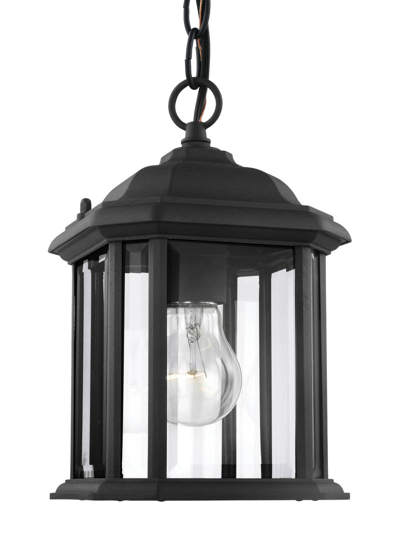 One Light Outdoor Semi-Flush Convertible Pendant<br /><span style="color:#4AB0CE;">Entrega: 4-10 dias en USA</span><br /><span style="color:#4AB0CE;font-size:60%;">PREGUNTE POR ENTREGA EN PANAMA</span><br />Collection: Kent<br />Finish: Black
