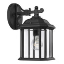 Generation Lighting - 84029-12 - One Light Outdoor Wall Lantern - Kent - Black