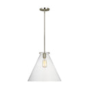 One Light Pendant<br /><span style="color:#4AB0CE;">Entrega: 4-10 dias en USA</span><br /><span style="color:#4AB0CE;font-size:60%;">PREGUNTE POR ENTREGA EN PANAMA</span><br />Collection: Kate<br />Finish: Brushed Nickel
