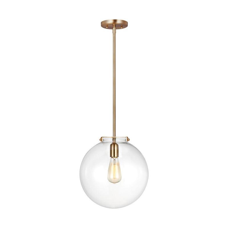 One Light Pendant<br /><span style="color:#4AB0CE;">Entrega: 4-10 dias en USA</span><br /><span style="color:#4AB0CE;font-size:60%;">PREGUNTE POR ENTREGA EN PANAMA</span><br />Collection: Kate<br />Finish: Satin Brass