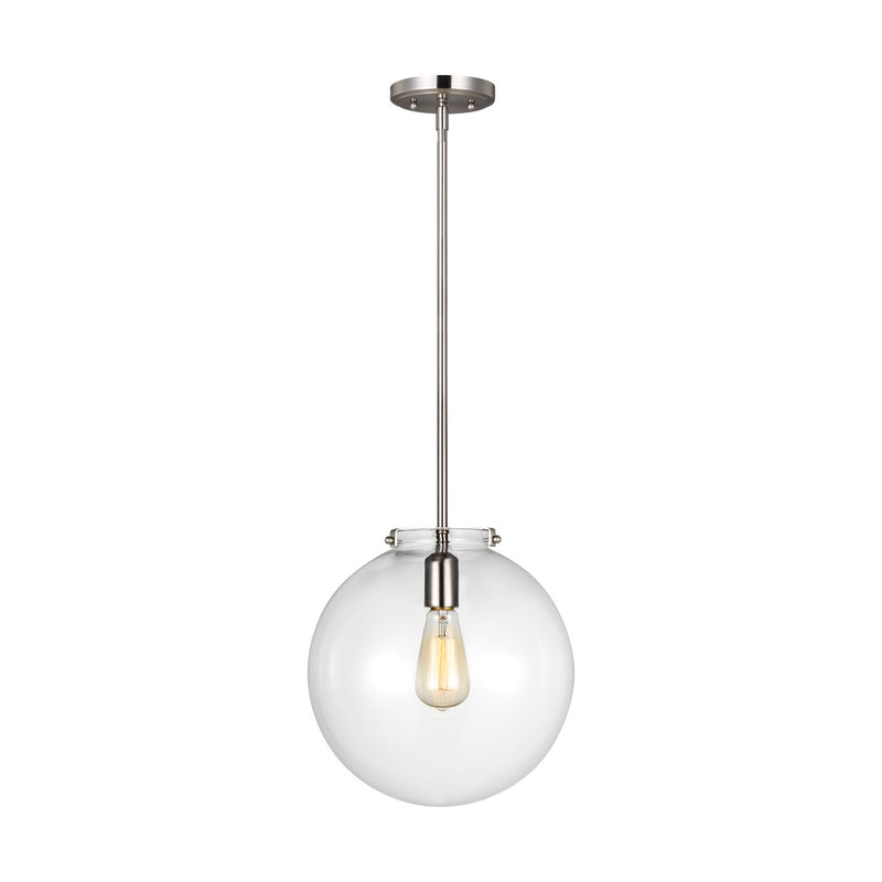 One Light Pendant<br /><span style="color:#4AB0CE;">Entrega: 3-4 semanas en USA</span><br /><span style="color:#4AB0CE;font-size:60%;">PREGUNTE POR ENTREGA EN PANAMA</span><br />Collection: Kate<br />Finish: Brushed Nickel