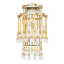 Corbett Lighting - 286-13 - Three Light Wall Sconce - Kiara - Gold Leaf