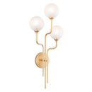 Corbett Lighting - 332-03-VGL - LED Wall Sconce - Onyx - Vintage Gold Leaf