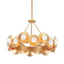Corbett Lighting - 333-32-VGL - LED Chandelier - Emerald - Vintage Gold Leaf