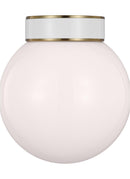 One Light Flush Mount<br /><span style="color:#4AB0CE;">Entrega: 4-10 dias en USA</span><br /><span style="color:#4AB0CE;font-size:60%;">PREGUNTE POR ENTREGA EN PANAMA</span><br />Collection: Monroe<br />Finish: Burnished Brass