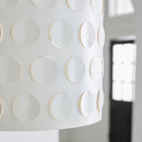 Three Light Pendant<br /><span style="color:#4AB0CE;">Entrega: 4-10 dias en USA</span><br /><span style="color:#4AB0CE;font-size:60%;">PREGUNTE POR ENTREGA EN PANAMA</span><br />Collection: Dottie<br />Finish: Burnished Brass