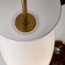 One Light Pendant<br /><span style="color:#4AB0CE;">Entrega: 4-10 dias en USA</span><br /><span style="color:#4AB0CE;font-size:60%;">PREGUNTE POR ENTREGA EN PANAMA</span><br />Collection: Londyn<br />Finish: Burnished Brass with Milk White Glass