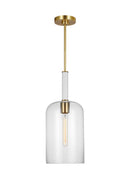 One Light Pendant<br /><span style="color:#4AB0CE;">Entrega: 4-10 dias en USA</span><br /><span style="color:#4AB0CE;font-size:60%;">PREGUNTE POR ENTREGA EN PANAMA</span><br />Collection: Monroe<br />Finish: Burnished Brass